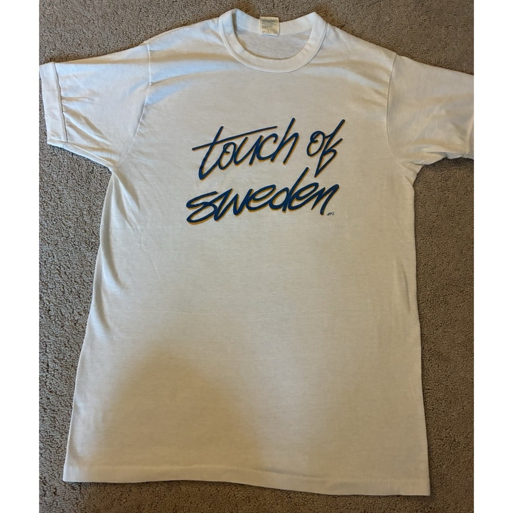 Vintage Single Stitch "Touch Of Sweden" T-shirt
